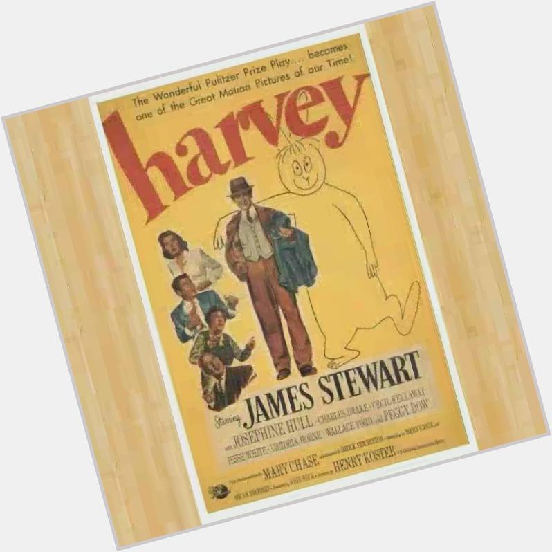 Happy 65th Bday to James Stewart\s imaginary friend HARVEY! Dir. Henry Koster\s film opened back in 1950. 