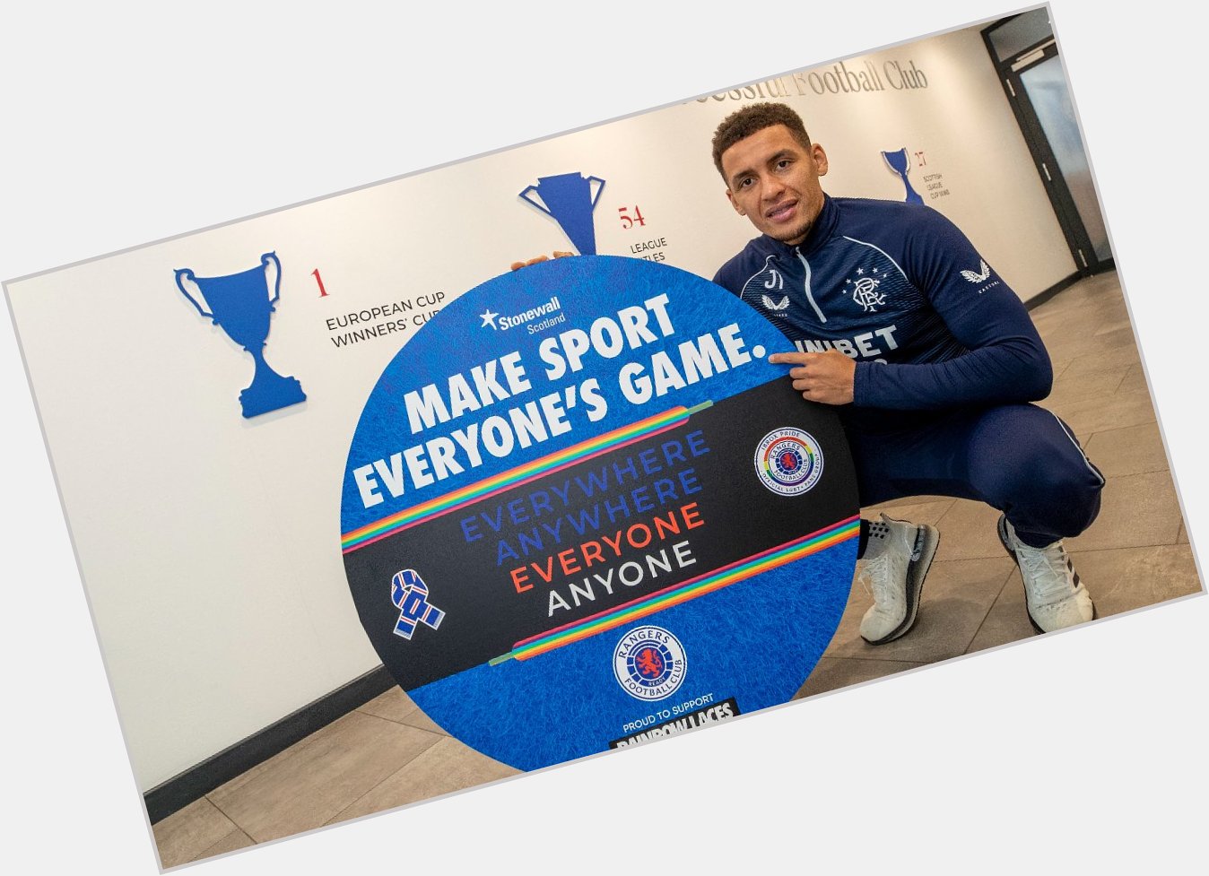 Happy Birthday James Tavernier! Thanks for your support.  