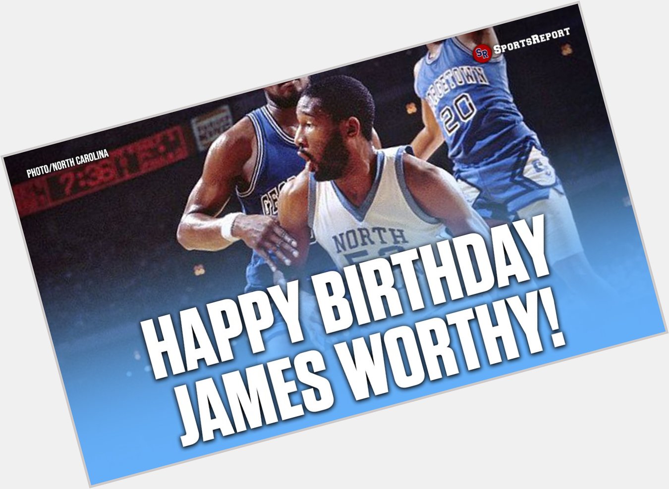 North Carolina Fans, let\s wish Tar Heels Legend James Worthy a Happy Birthday! 