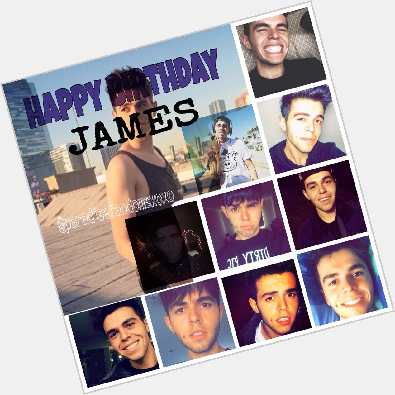 Happy Birthday James   edit from my fan account 