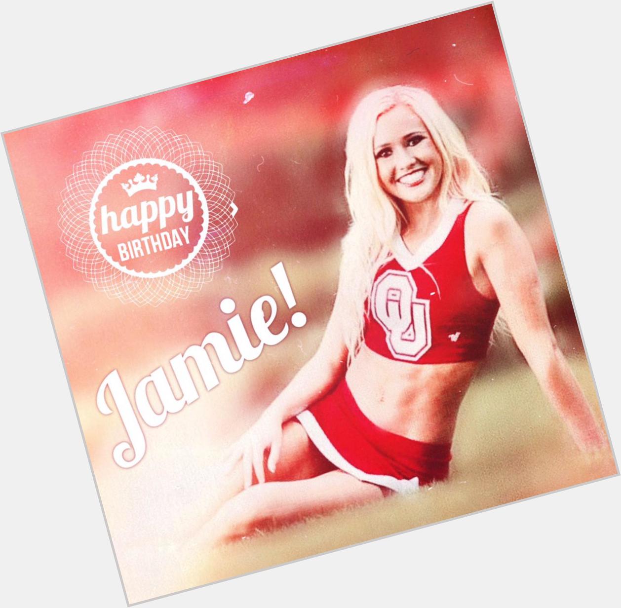 Happy birthday to THE Jamie Andries! She\s definitely going to make us CA supporters proud at OU   