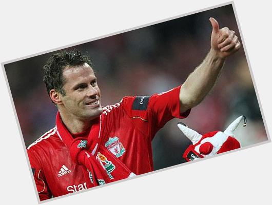 Happy birthday Jamie Carragher. The Liverpool legend played all of his career at Anfield making 737 appearances 