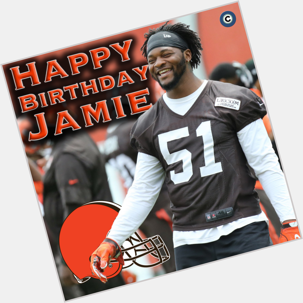 Wish Jamie Collins a happy 28th birthday with an RT! Photo: John Kuntz,  