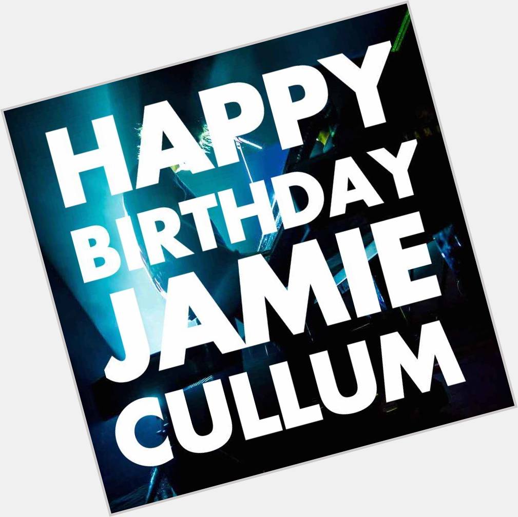 Happy Birthday to one of my favorite musicians, Jamie Cullum : D 