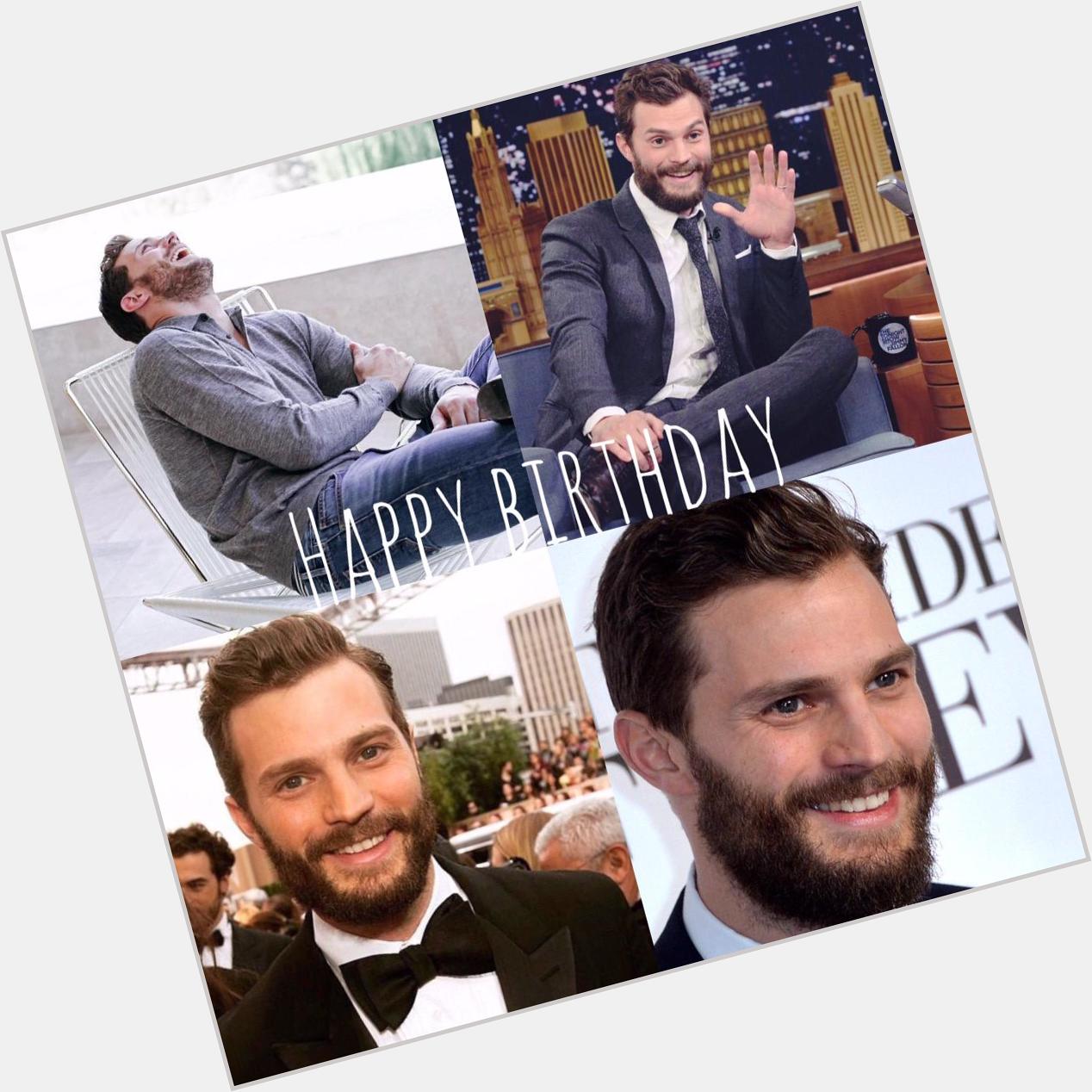 Happy Birthday Jamie Dornan      Hope you\ll have a great day in SA!!  