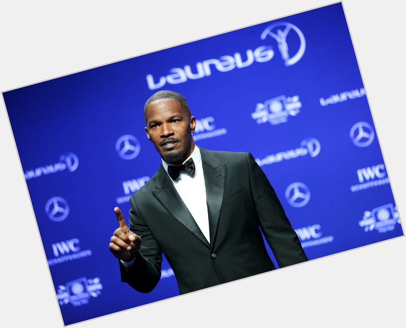 He made us laugh, dance and clap at the 2014 Laureus World Sports Awards. Happy birthday Jamie Foxx! 