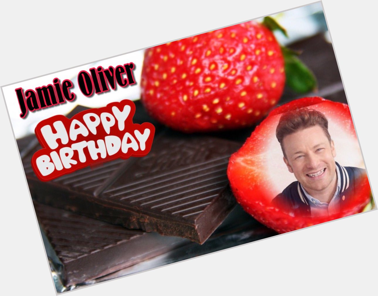 Happy Birthday to Jamie Oliver, Jeff Brazier, Jaye Jacobs, Siouxsie Sioux & Heston Blumenthal     