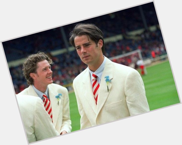  Happy 45th birthday Jamie Redknapp and congratulations on making this look good....sort of 
