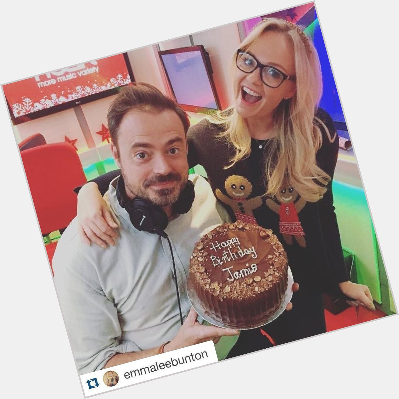 Happy early birthday, Jamie Theakston! Bring on the cake...  