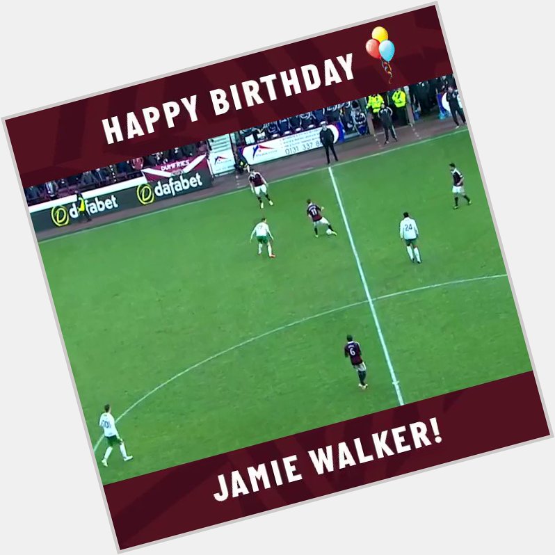  Happy Birthday, Jamie Walker! 