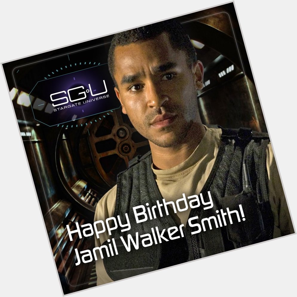 We want to wish Jamil Walker Smith (better known to SGU fans as MSgt. Ronald Greer) a happy birthday! 