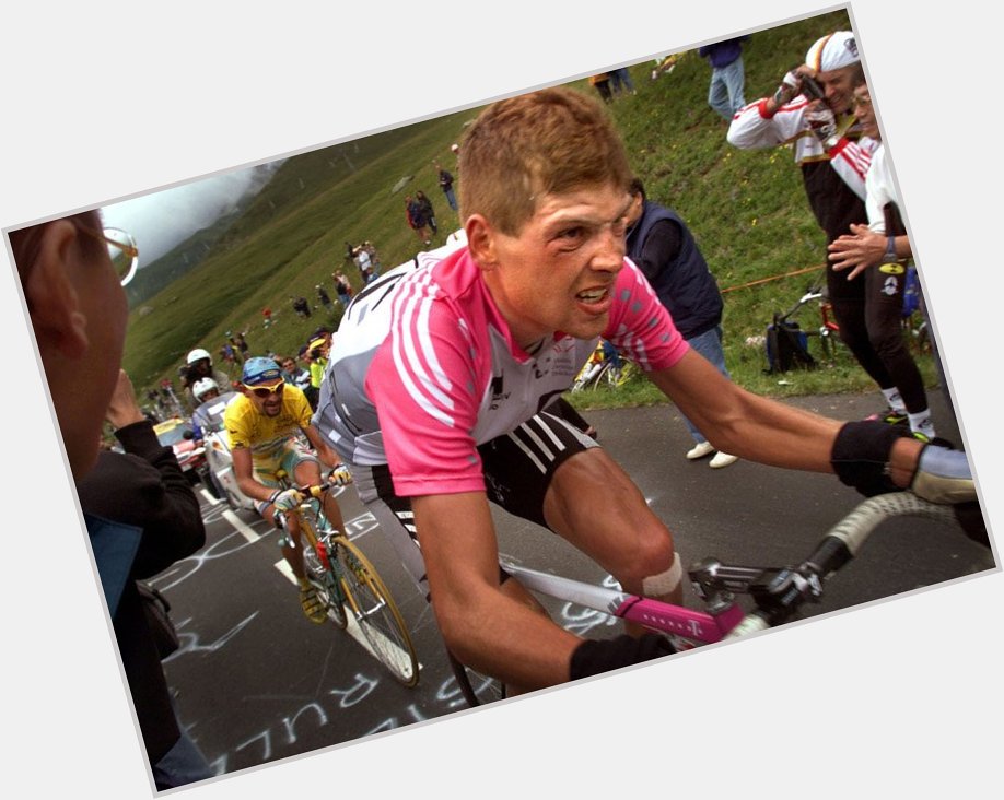 We love Pantani so much also because of the greatness of his opponents. Happy bday Jan Ullrich! 