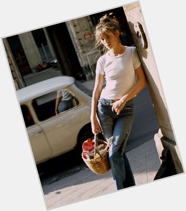 Happy Birthday to my favorite style icon, Jane Birkin. Photo in Paris, 1974. 