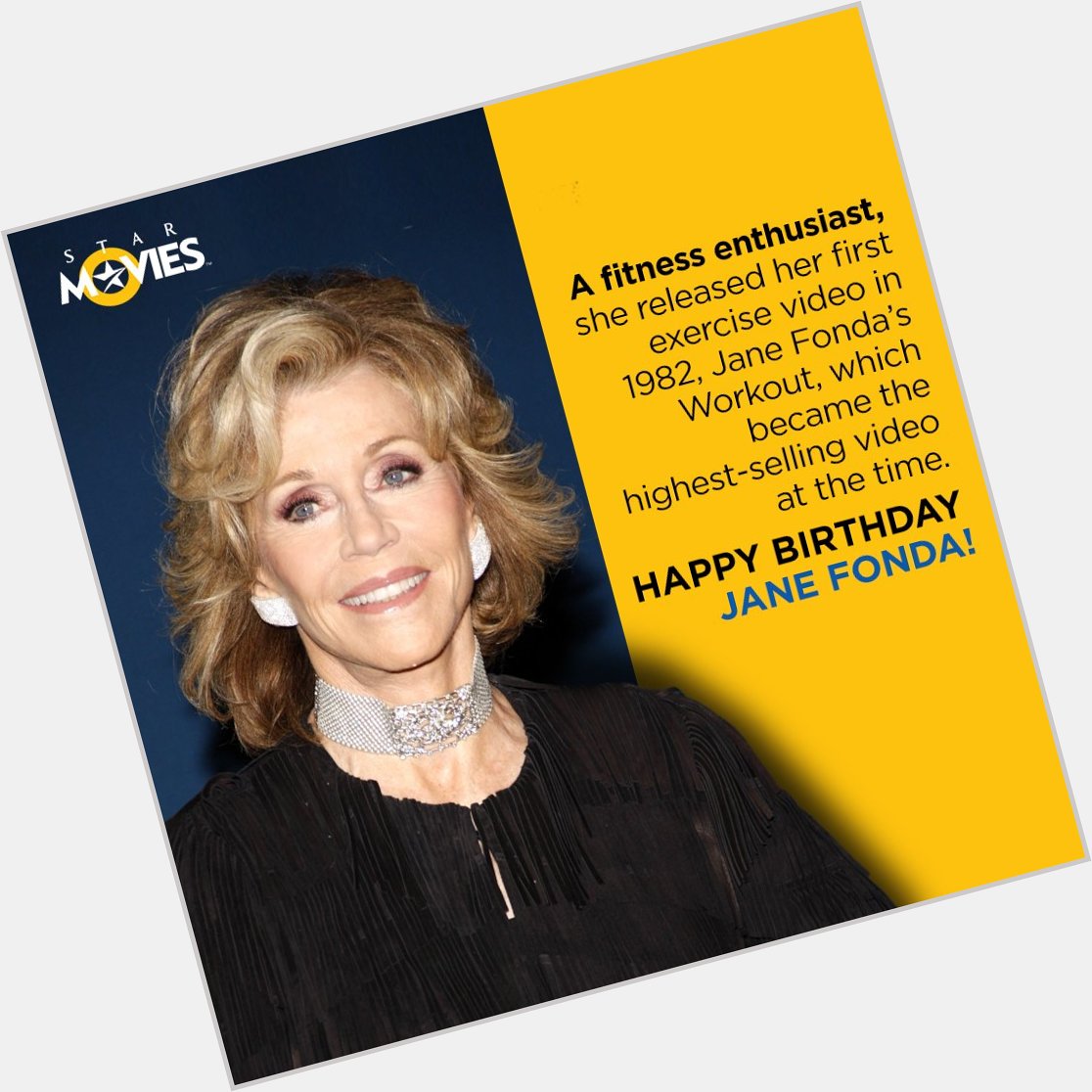 We are extremely Fonda this ravishing actress who s celebrating her birthday today! Happy birthday Jane Fonda! 