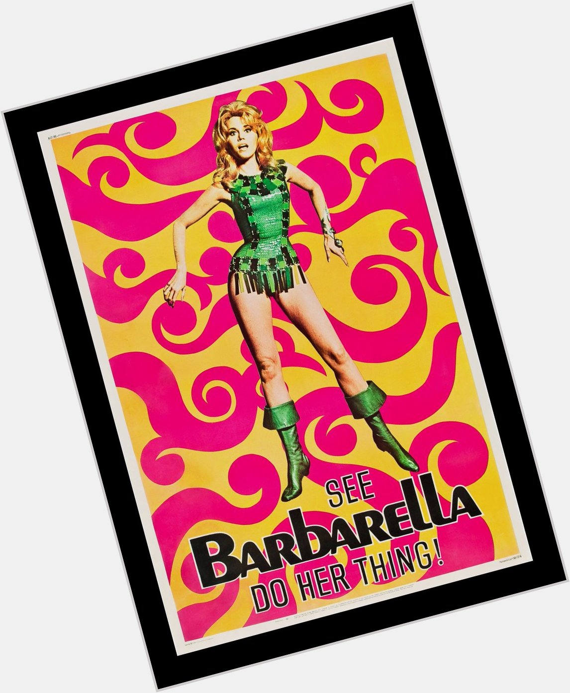  BARBARELLA
Psychedella 
Happy birthday
Jane Fonda 