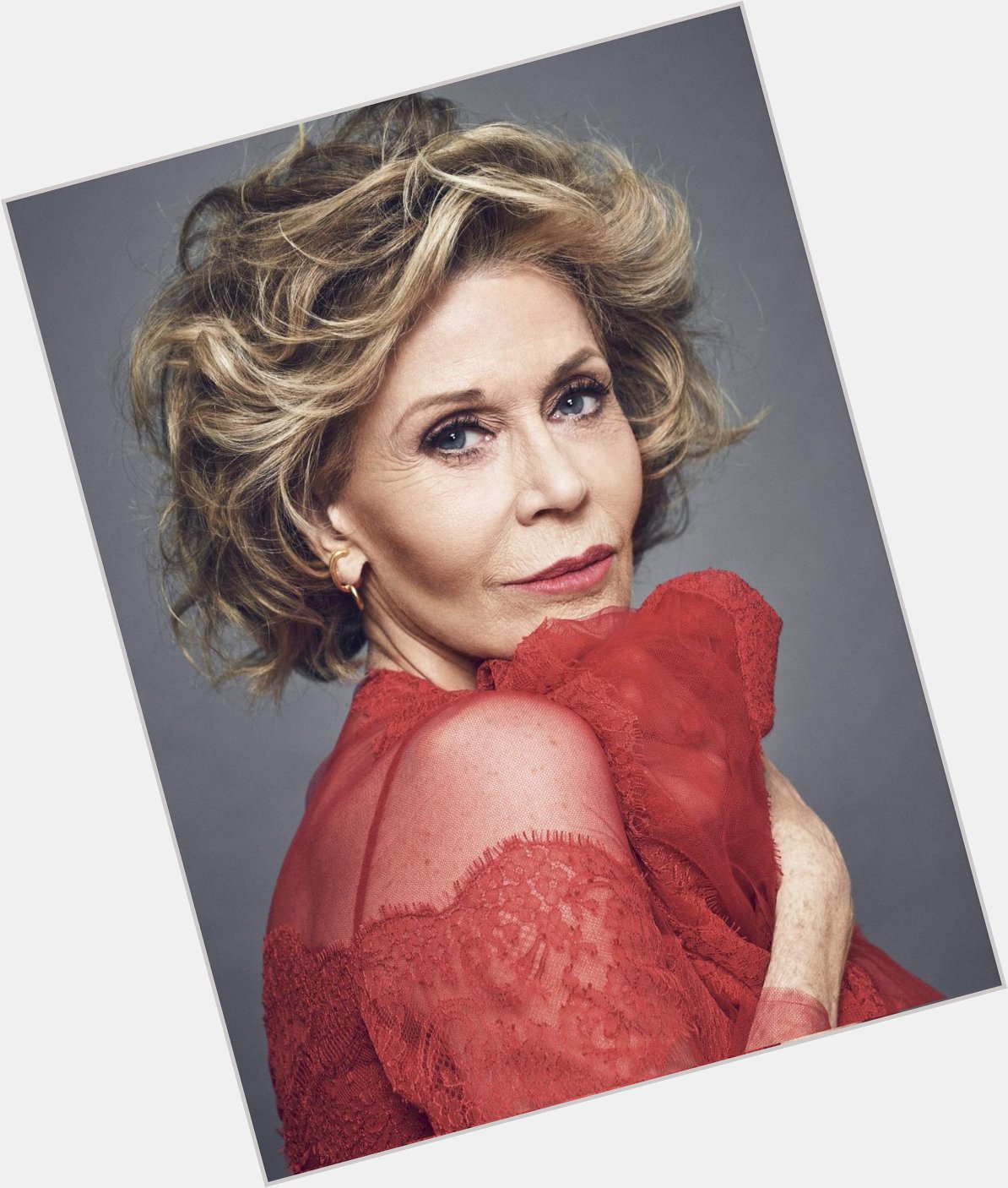 Happy birthday jane fonda the world is so lucky to have you thank you for being you 