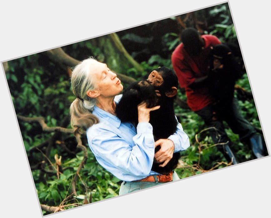 Happy birthday to the extraordinary Jane Goodall  