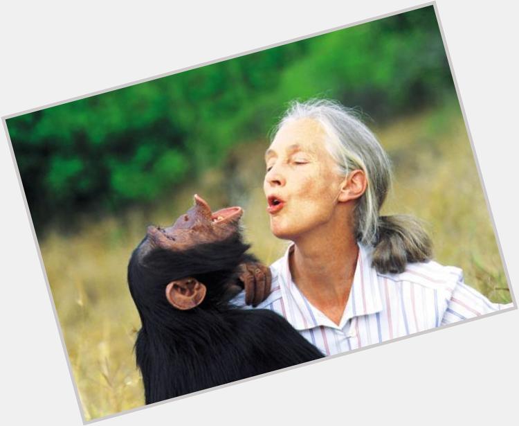 Happy birthday, Jane Goodall! 