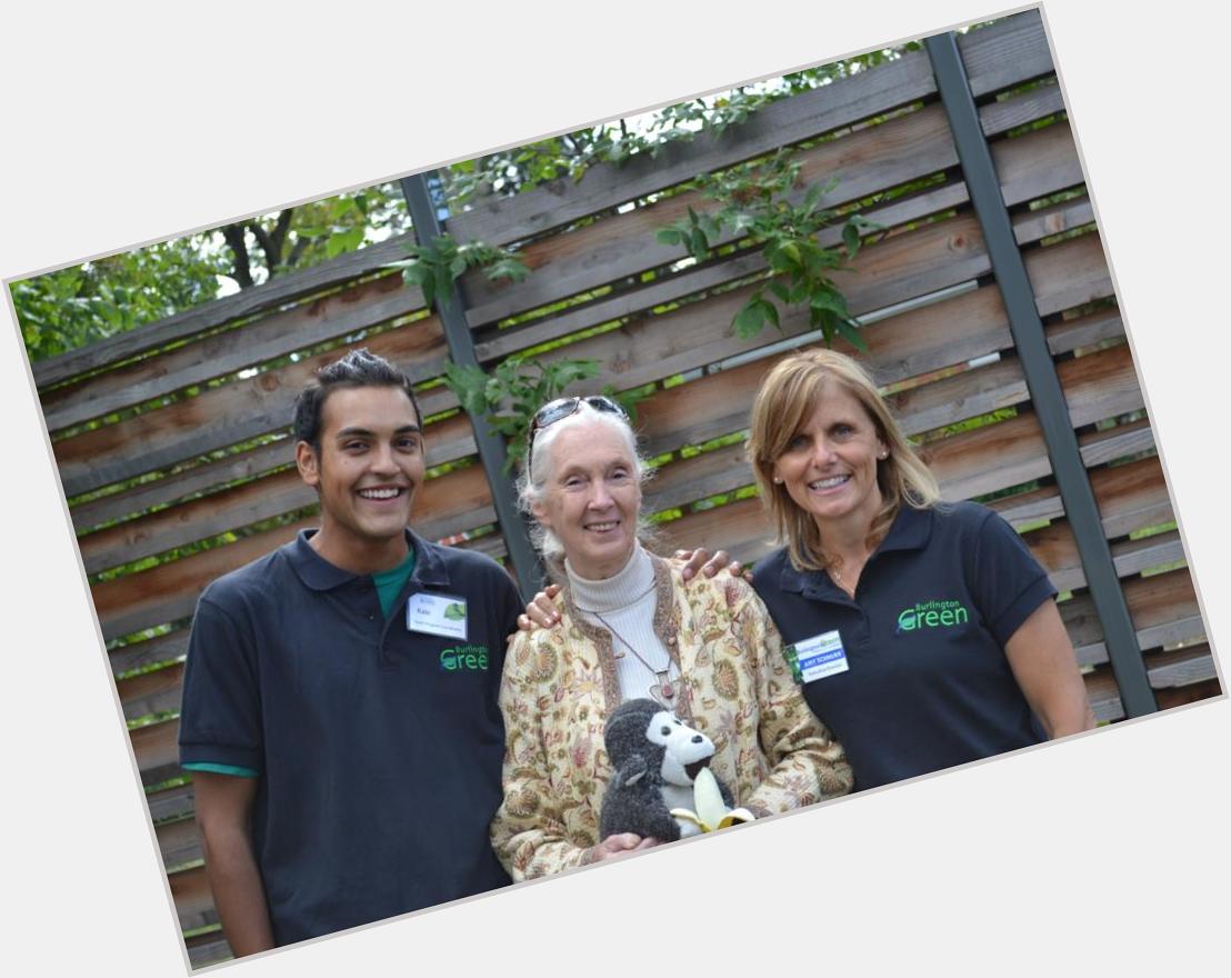 Happy Birthday to one&only Dr Jane Goodall today from your friends   