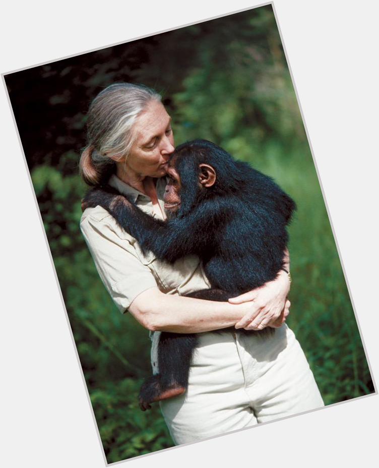 Happy birthday, Jane Goodall 