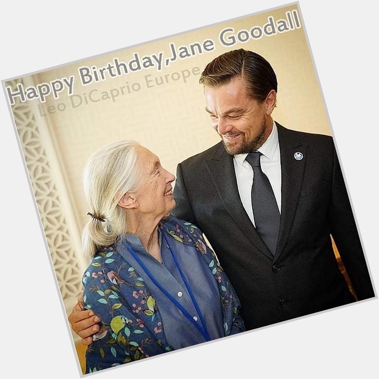 Happy 87th Birthday,Jane Goodall!        