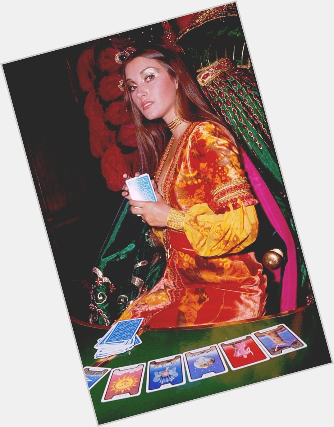 Happy Birthday to Jane Seymour. Seen here as Solitaire in \Live and Let Die\. 