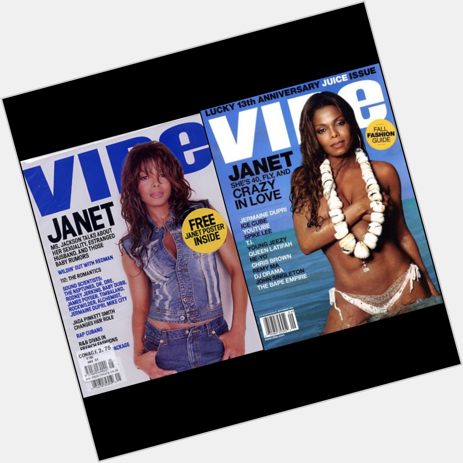 Happy Birthday to Janet Jackson! Listen to my two VIBE interviews with her here: 