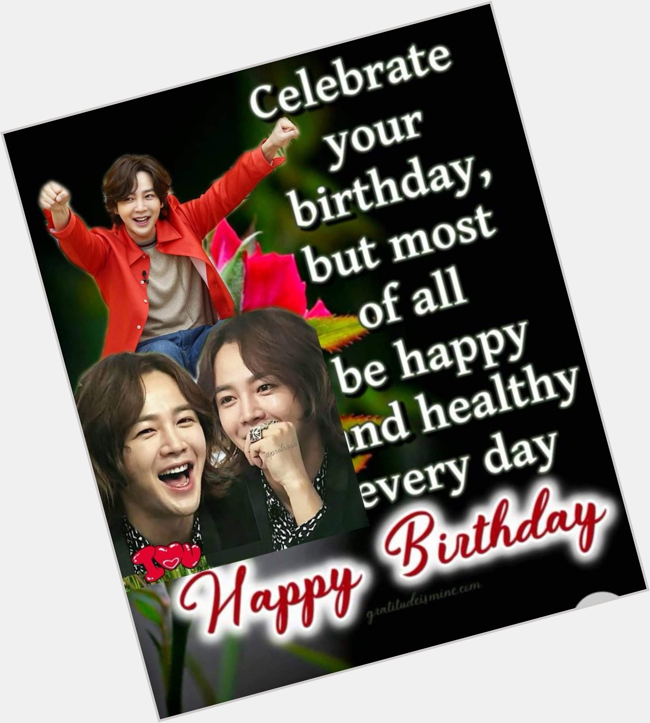 Happy happy birthday my 
Prince Jang Keun Suk 
Wishing you all the best in life always healthy and be safe... 