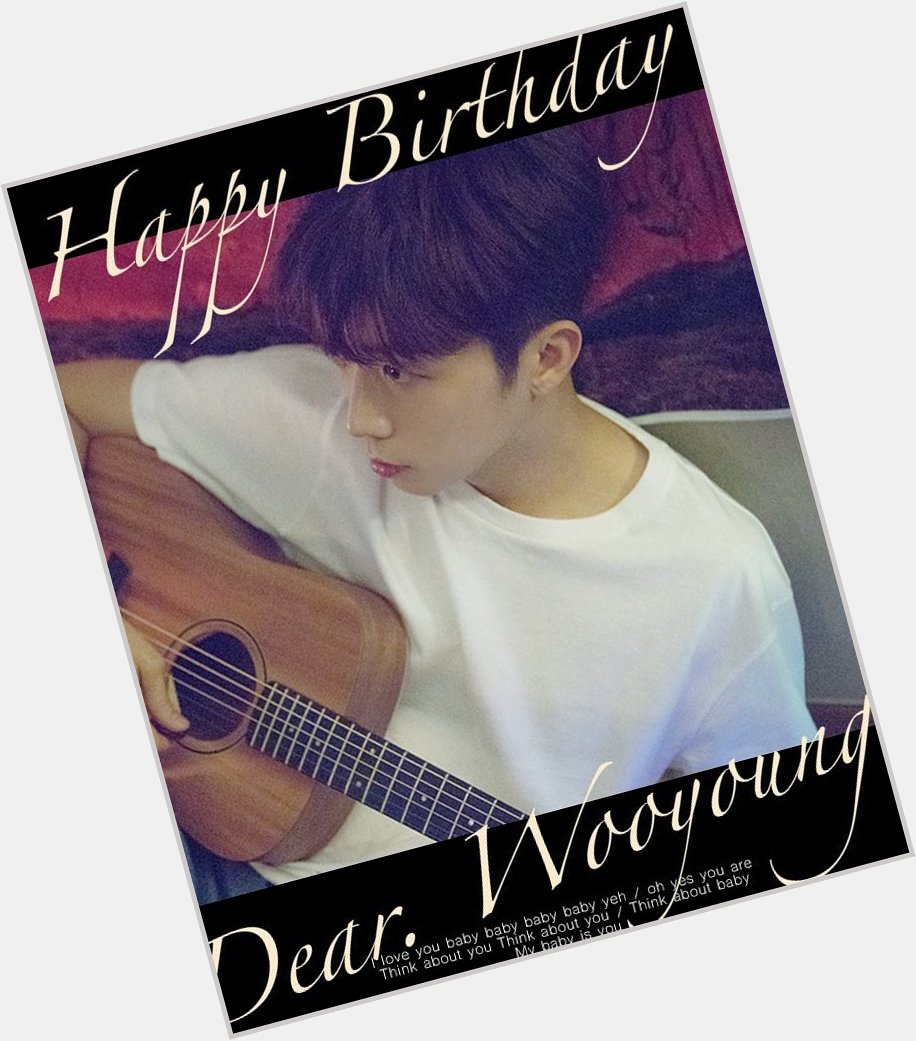  Happy belated birthday uri Mandu Jang Wooyoung Happily ever after 