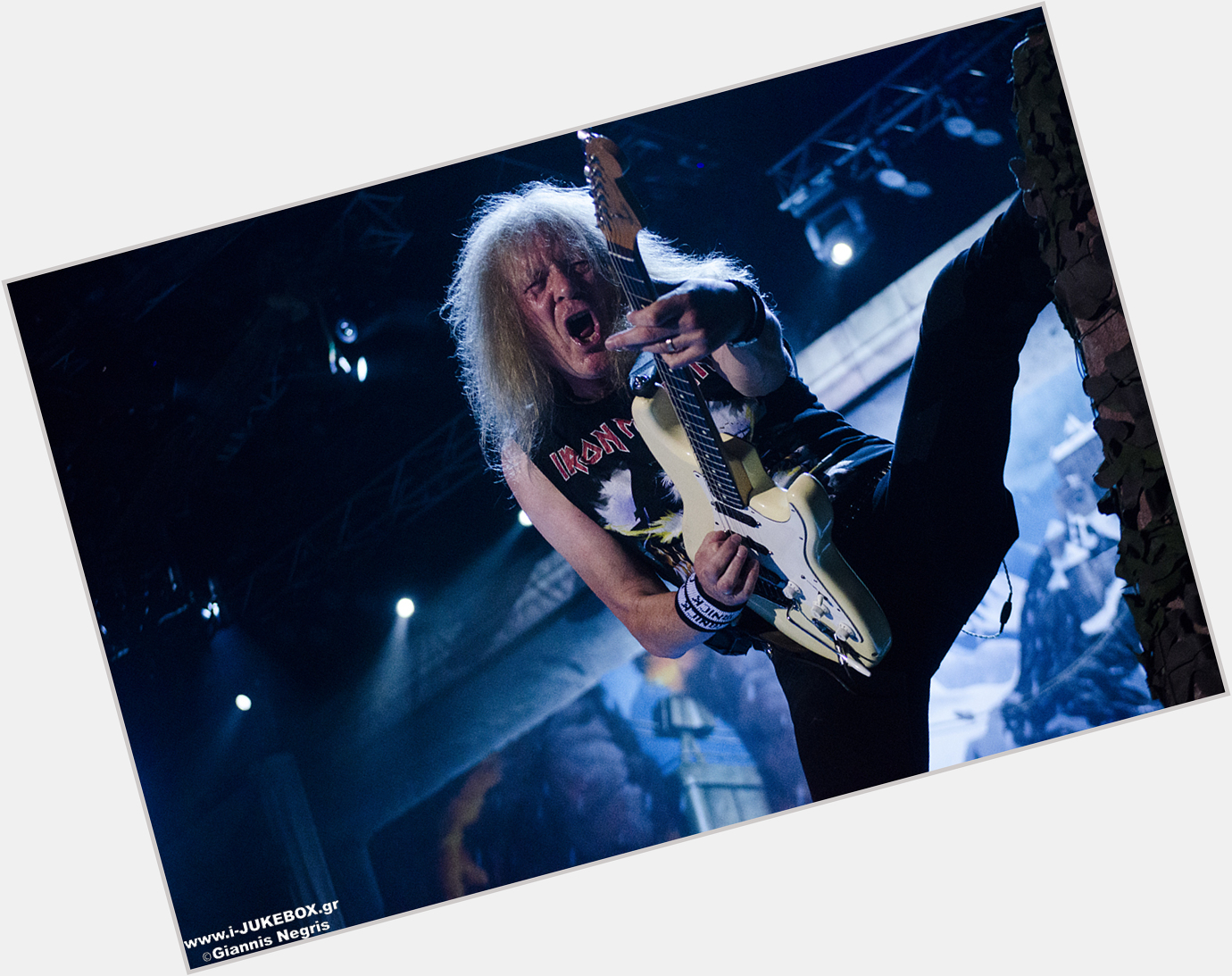 Happy 66th birthday to Janick Gers of the  Rockwave Festival, 2018 