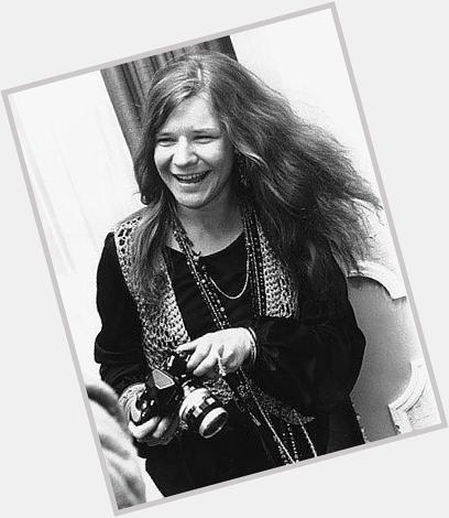 Happy Birthday today\s über-cool celebrity with an über-cool camera: JANIS JOPLIN, who would have been 72 today. 