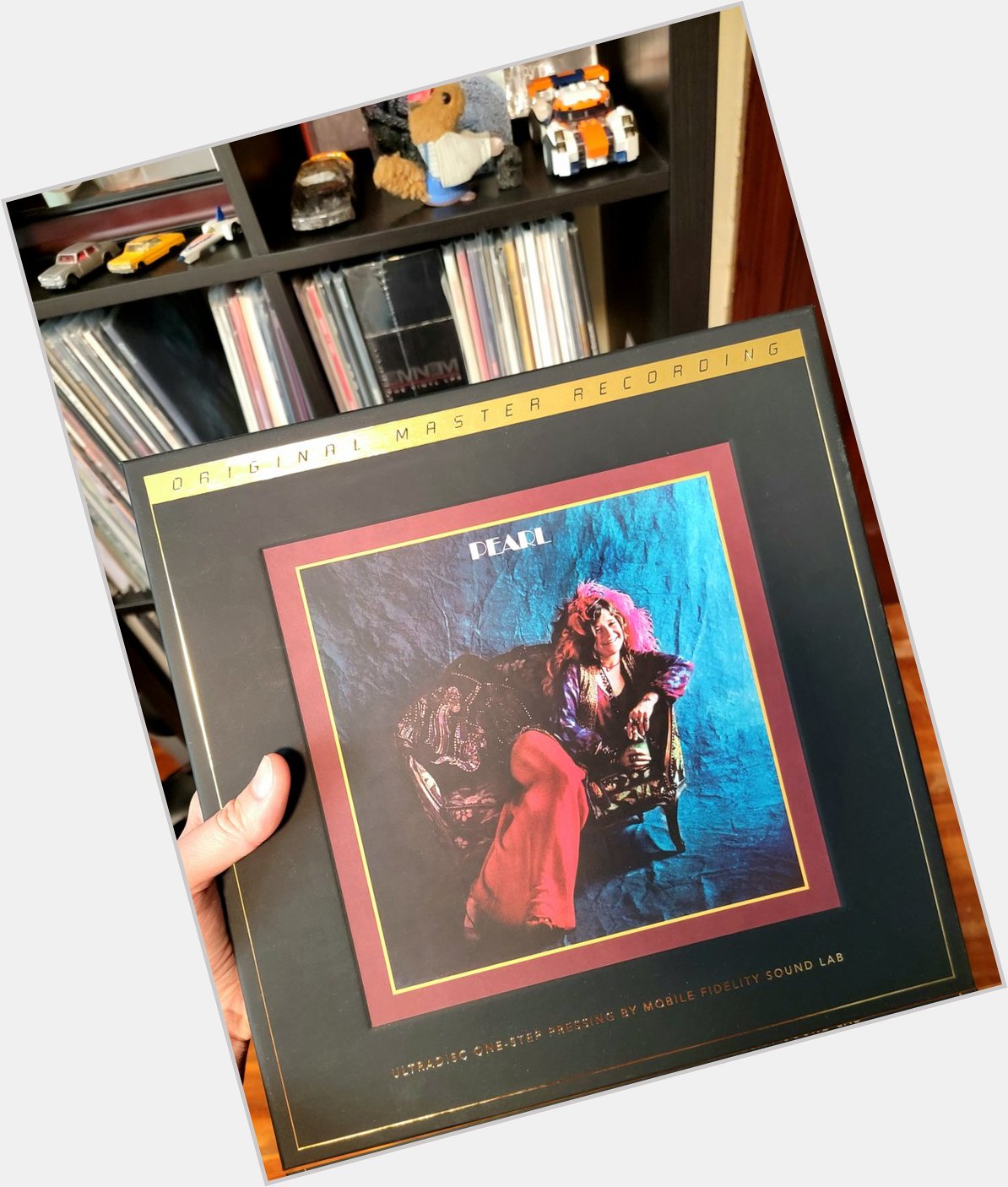 Happy Birthday to Janis Joplin from my wife! vinyl so pure you can see right through    