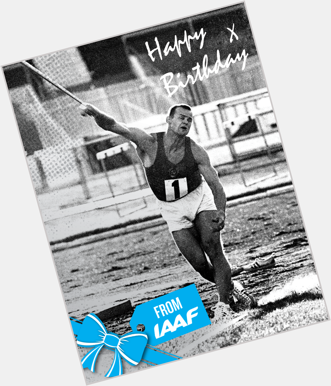 Happy birthday to Olympic gold, silver and bronze medallist and former javelin world record holder Janis Lusis! 