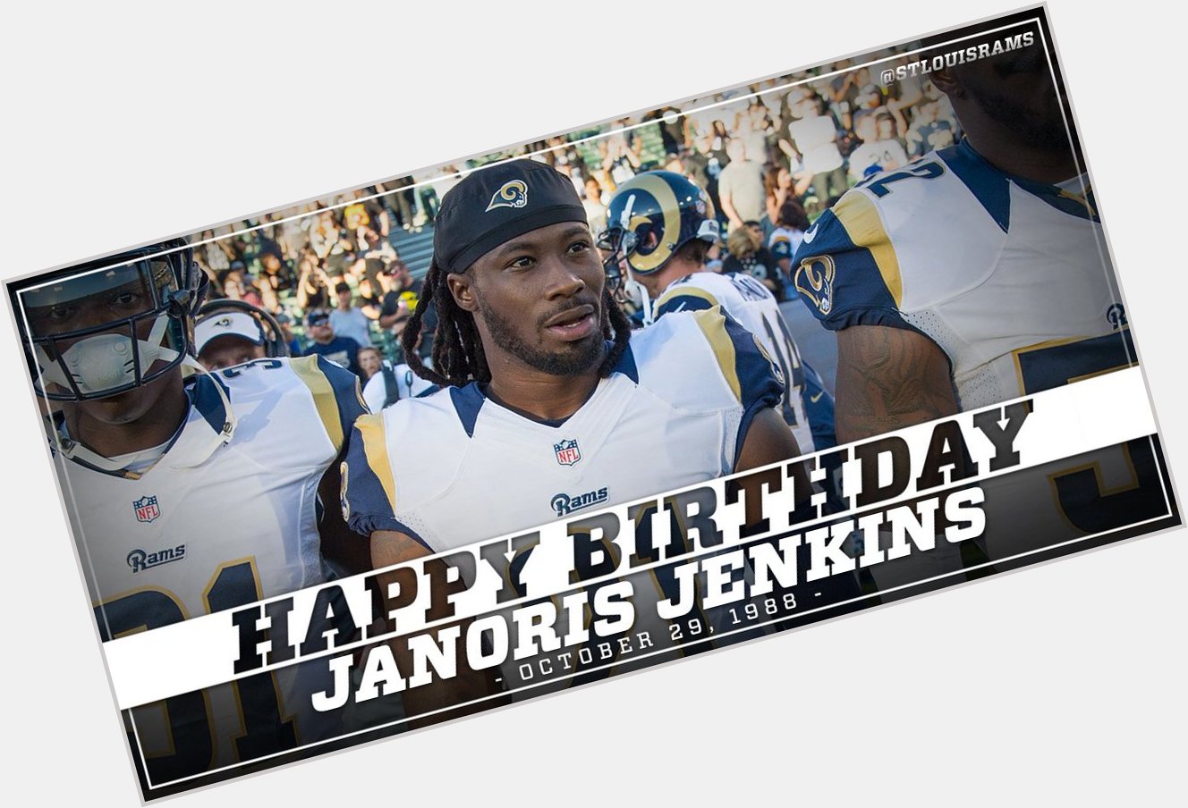 Happy birthday Janoris Jenkins! 