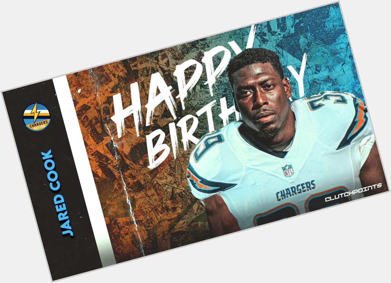 Let\s all wish a happy 34th birthday to our new TE Jared Cook! 