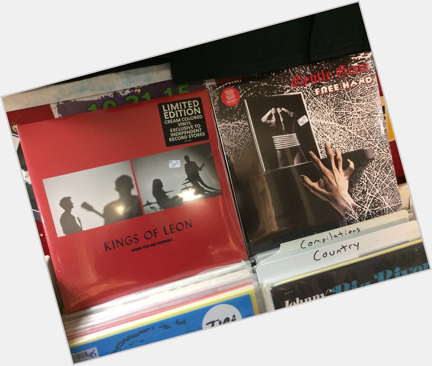 Happy Birthday to Jared Followill of Kings Of Leon & Gary Green of Gentle Giant 