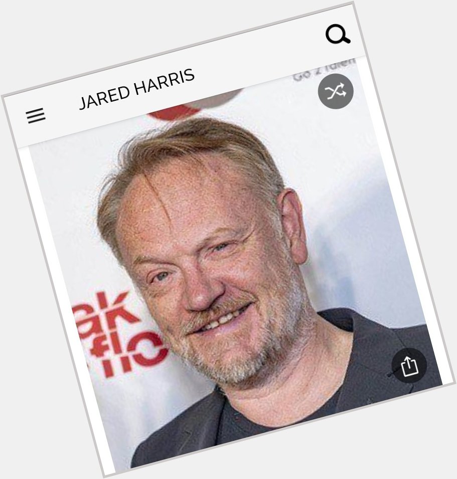 Happy birthday to this great actor.  Happy birthday to Jared Harris 