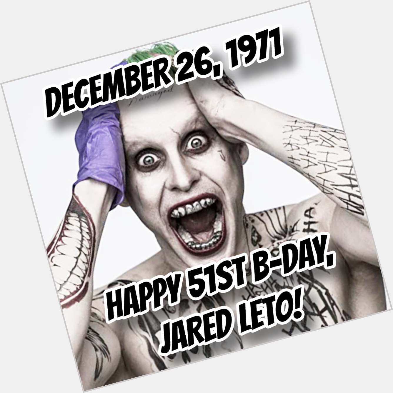 Happy 51st Jared Leto!!!

What\s YOUR  movie??!! 