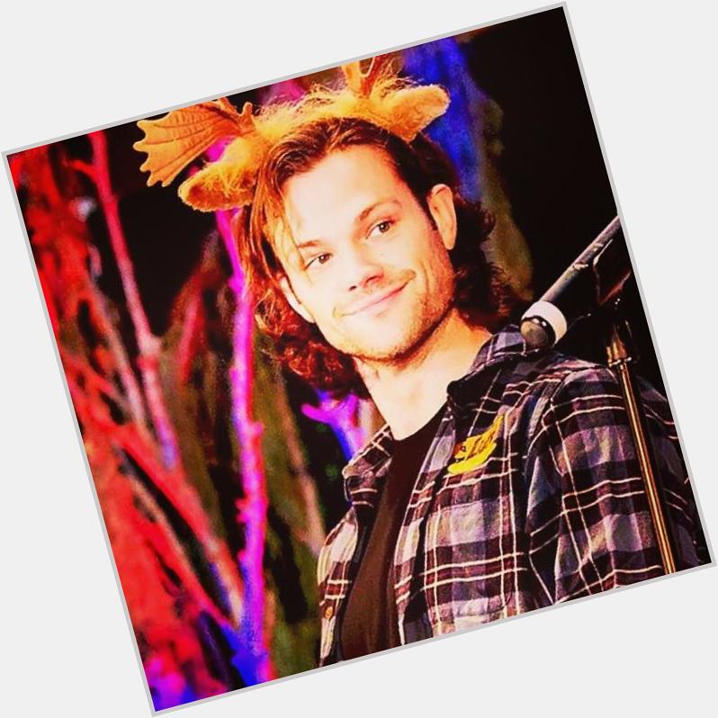 Happy birthday Jared Padalecki You are the best moose ever!!! 