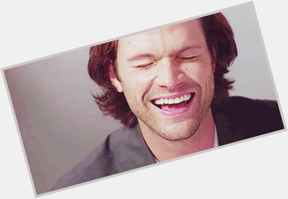The best way to celebrate my birthday is with one beautiful and happy Jared Padalecki  