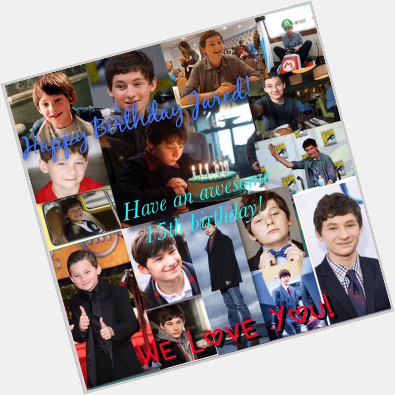 Happy Birthday Jared S. Gilmore! You are a wonderful actor and the best Henry there is!  