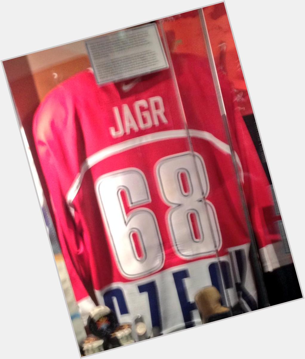 Happy Birthday to Jaromir Jagr who turns 43 today! Picture taken at . 