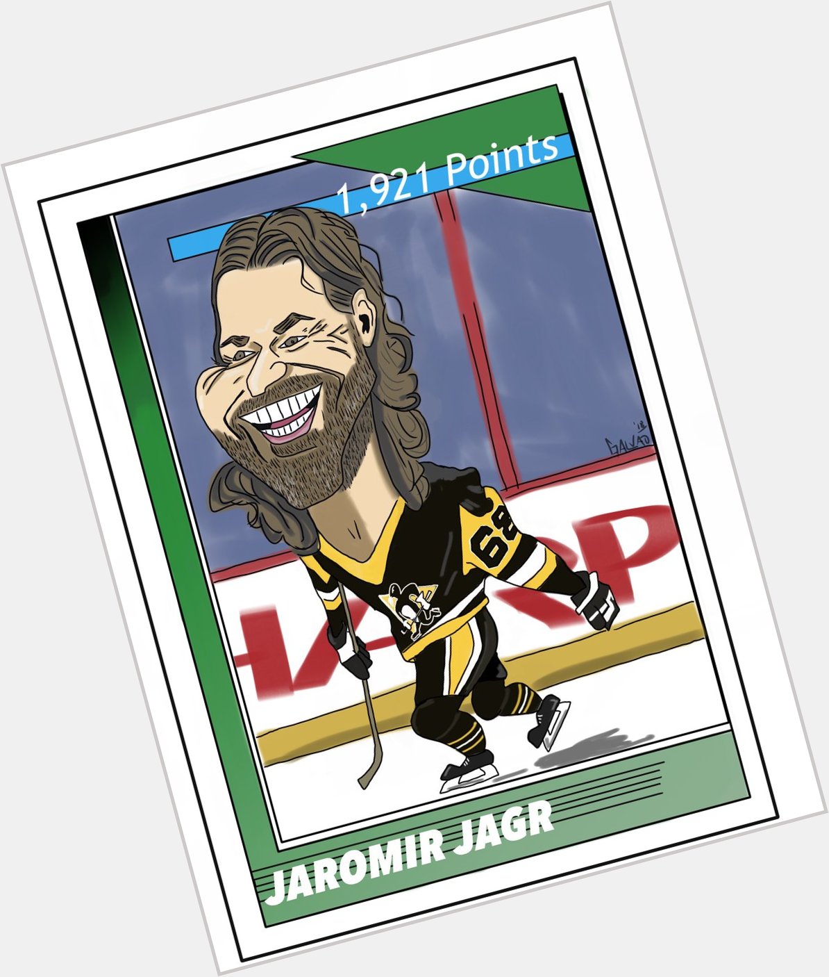Happy birthday to Jaromir Jagr!
The big 5-0!    