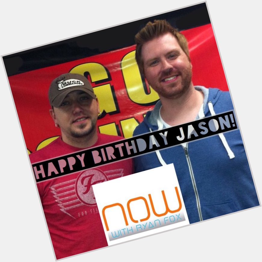 Jason aldean\s turning the big 4-0 today. happy bday!!   
