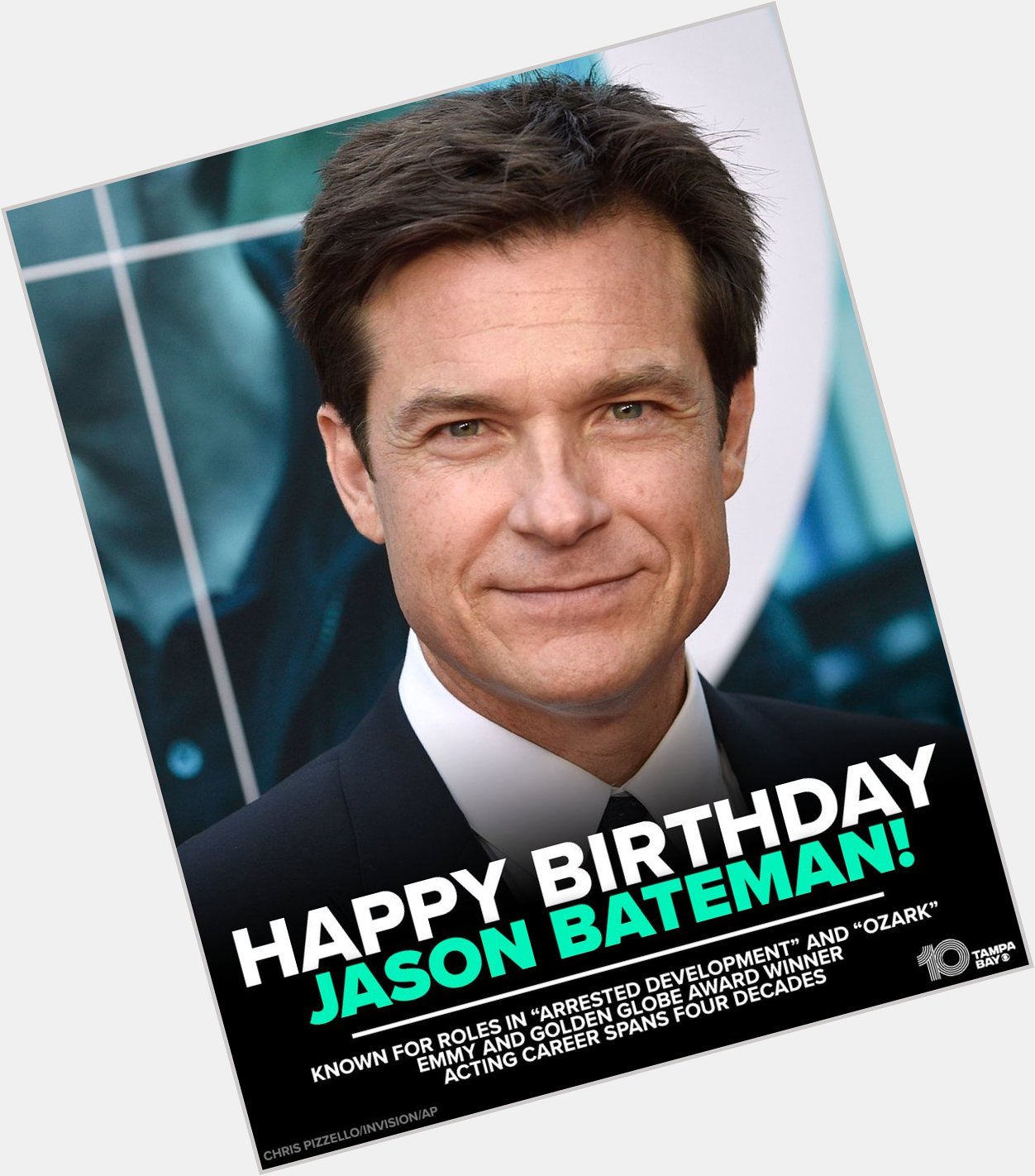HAPPY BIRTHDAY \"Ozark\" star Jason Bateman is celebrating his 53rd birthday today! 