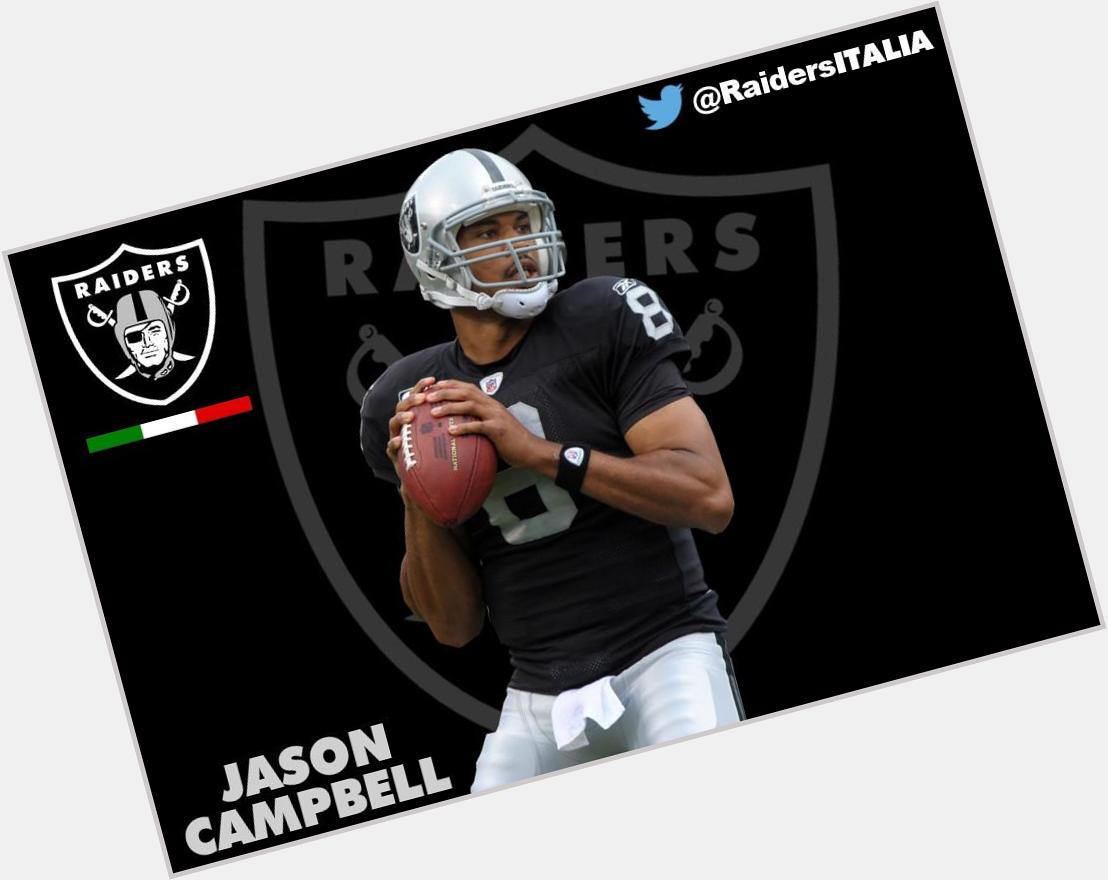 Happy birthday to former QB Jason Campbell [2010-2011]... TANTI AUGURI! 