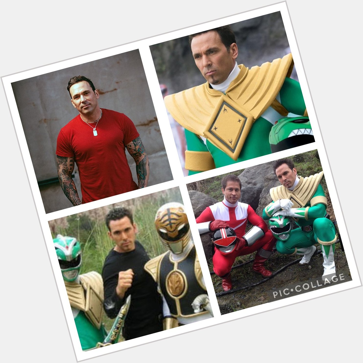 Wanted to wish a Happy Birthday to Jason David Frank aka Tommy the original Green and White Ranger.  
