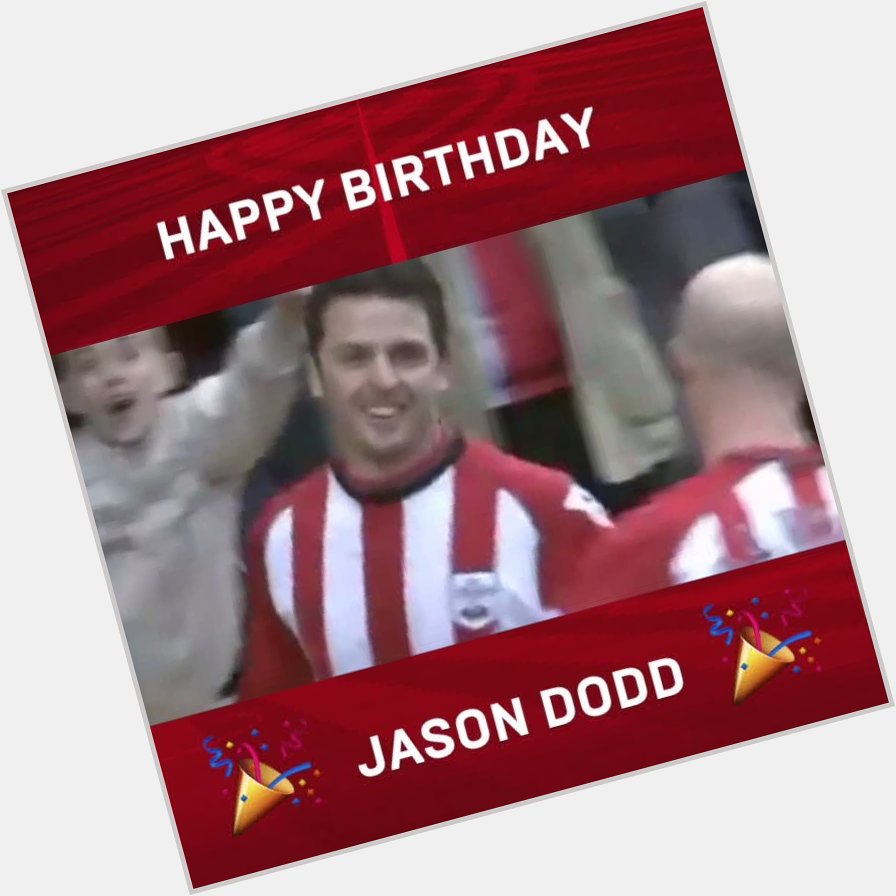 We\re wishing happy birthday to former captain Jason Dodd today! 