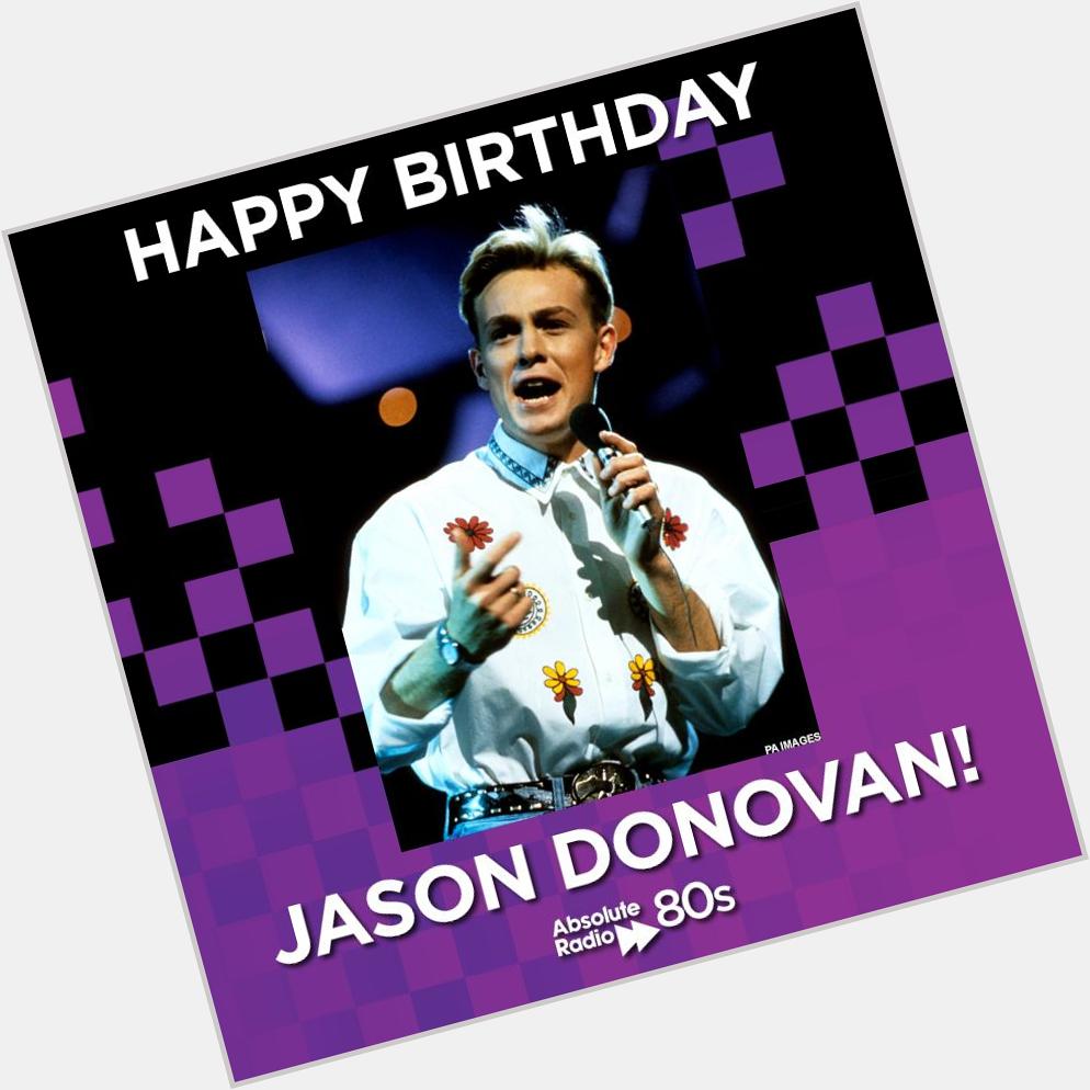 Especially for you - a happy birthday to Jason Donovan! ( Fancy a job at the home of the 80s? ;) 