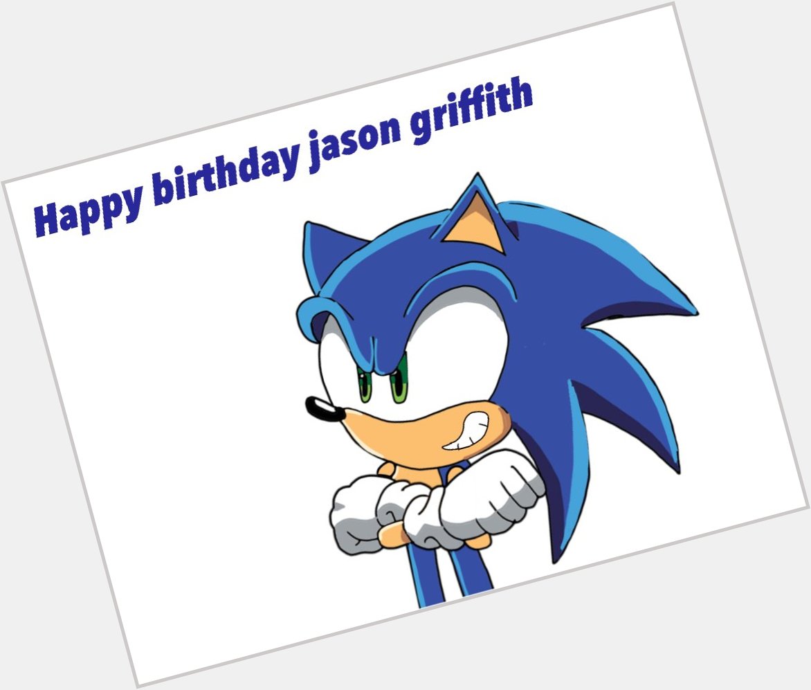 Happy birthday jason griffith 